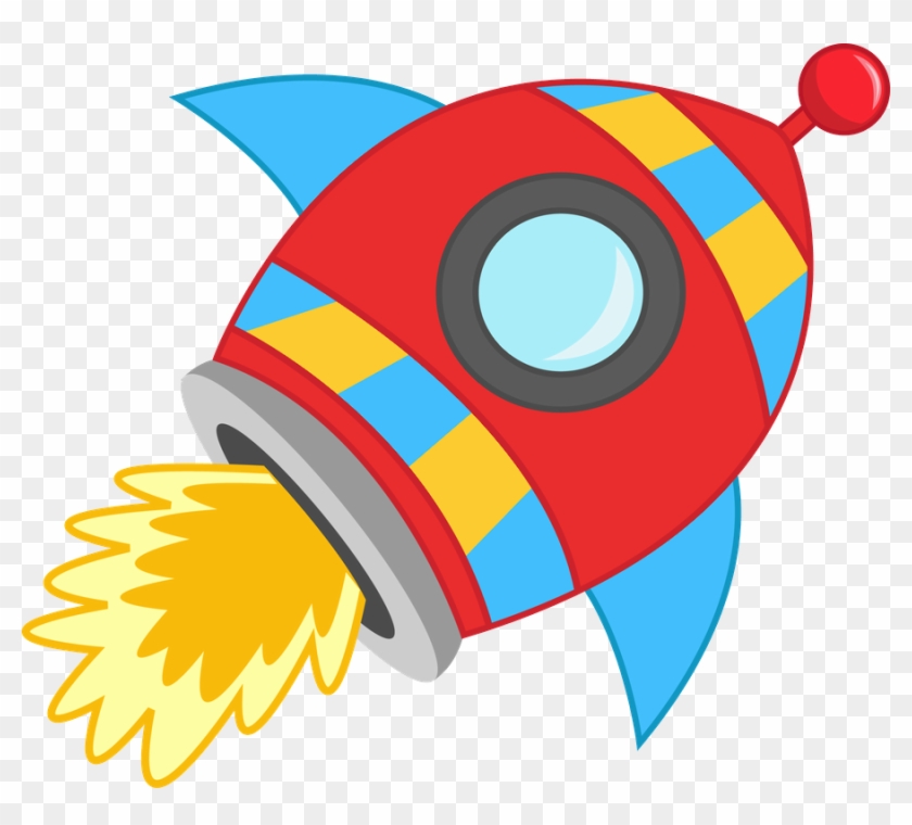 Say Hello Space Rocketfree - Nave Espacial Clipart #210450
