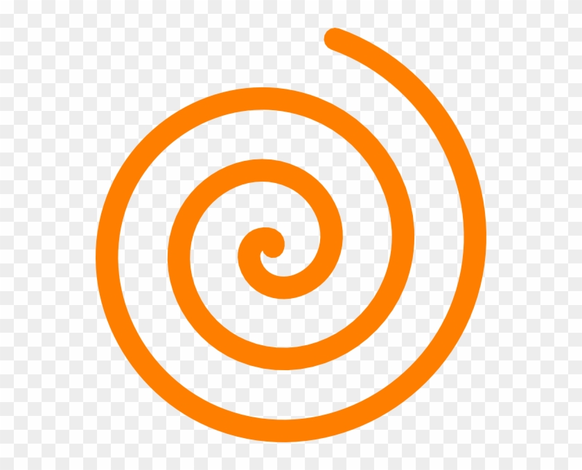 Orange Spiral Clip Art - Orange Spiral Logo #210477