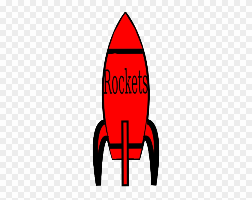 Rocket Clip Art - Rocket Clip Art Red #210498