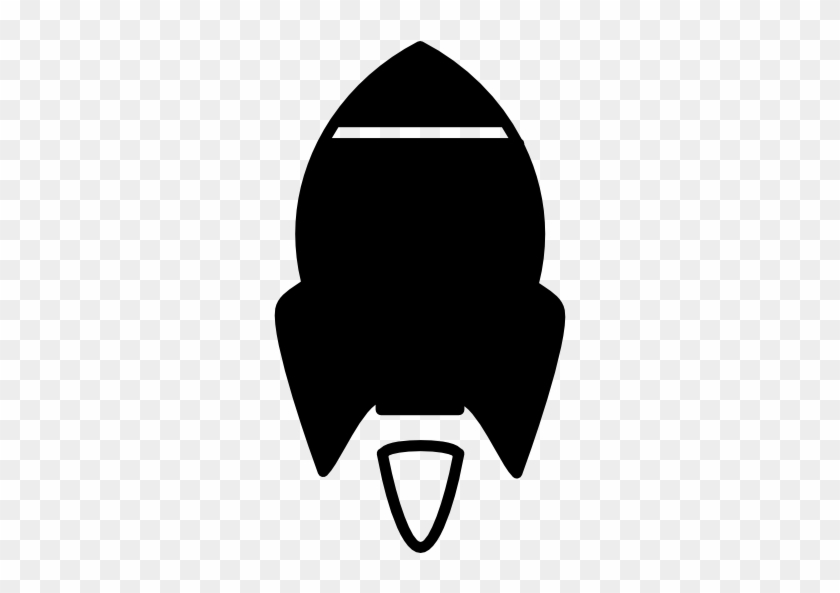 Rocket Silhouette, Rocket, Transport, Rocket Ship, - Emblem #210530