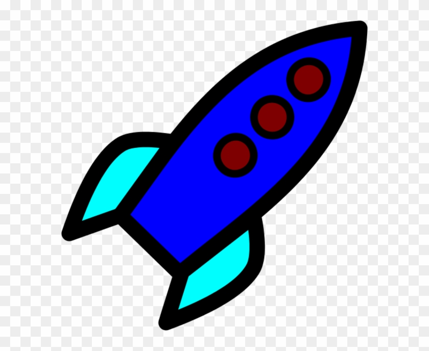 Rocket Clipart - Blue Rocket Clipart #210533
