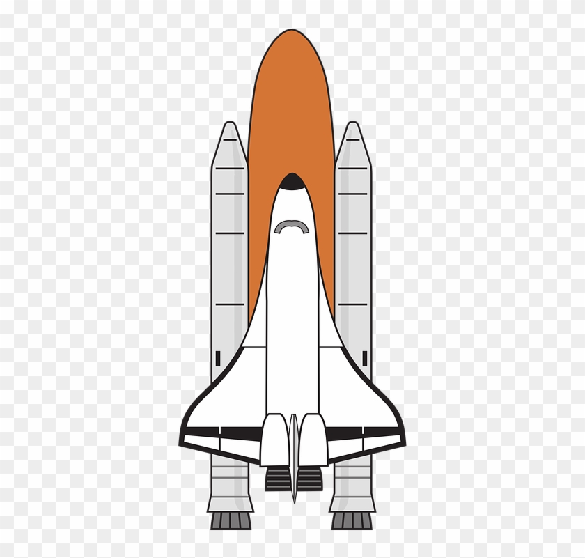 Space Clipart Nasa - Space Shuttle Clip Art #210568