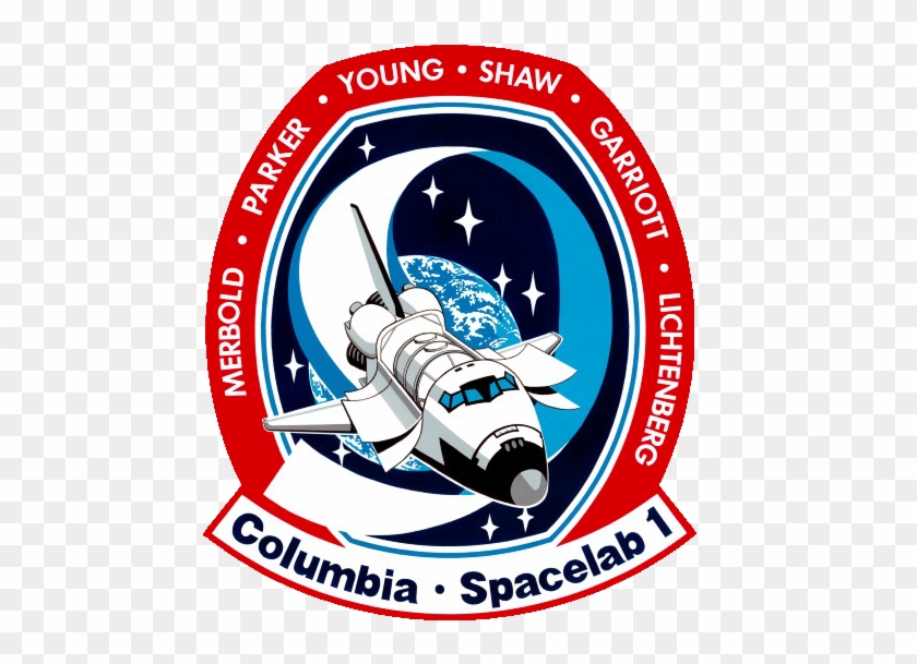 Sts-9 Space Shuttle Columbia Spacelab Image Credit - Sts 9 Patch #210576