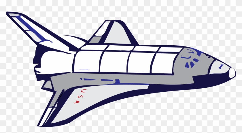 Space Shuttle Program Drawing Clip Art - Spaceship Transparent #210589