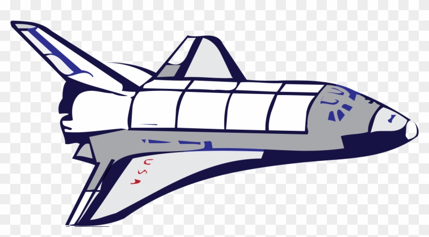 Space Shuttle Program Drawing Clip Art - Spaceship Transparent - Free