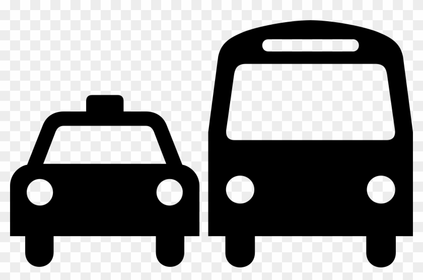 Transportation Black And White Clip Art - Transportation Symbol #210607