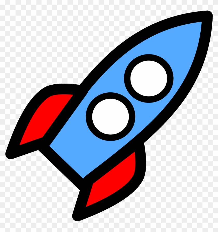 Two Window Rocket - Rocket Clipart Png #210633