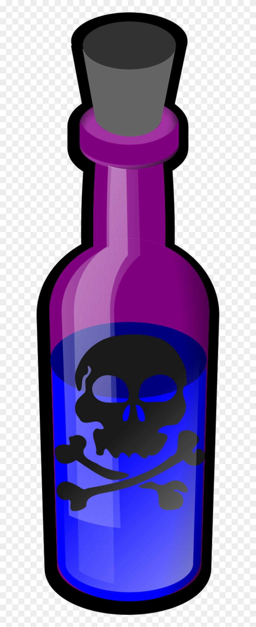 Poison Clip Art - Poison Bottle Clip Art #210644