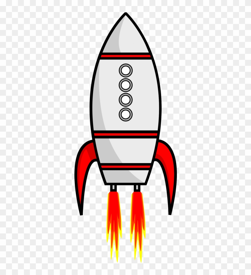 Rocket Vectot Png Transparent Image - Rocket Take Off Png #210662