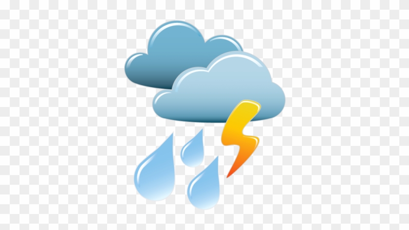 Collection Of Thunder Storm Icons Png Png Images - Thunderstorm Icon #210738