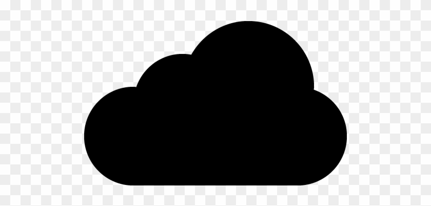 Cloud 9 Icon - Cloud Icon Black Png #210803