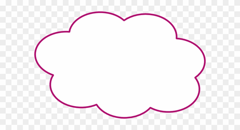 Cloud Image Clip Art At Clker - Heart #210823