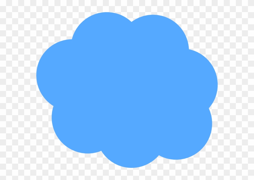 Blue Cloud Clipart #210840