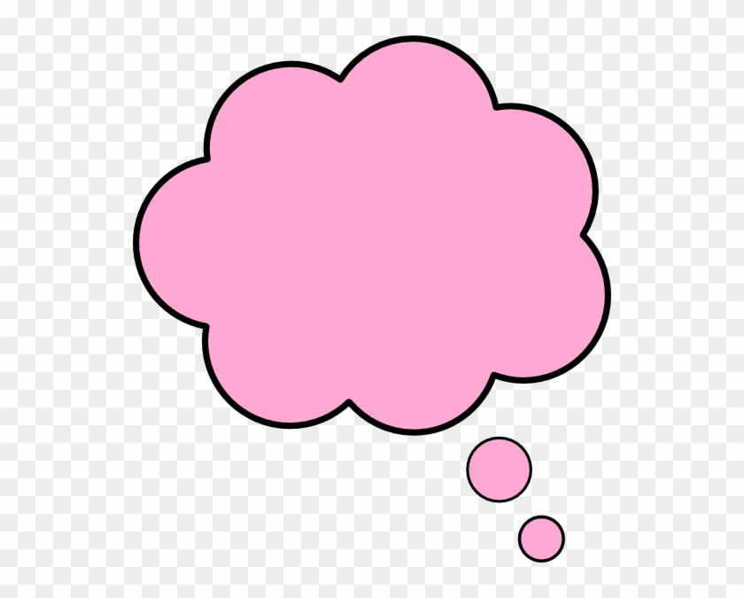 Speech Bubble Light Pink #210861