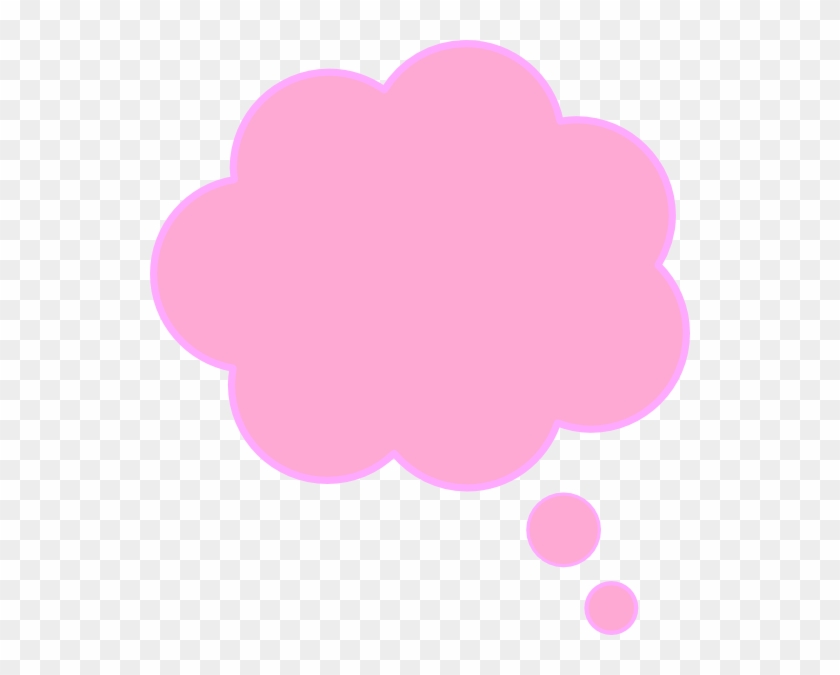 Pink Thought Bubble Clipart #210875