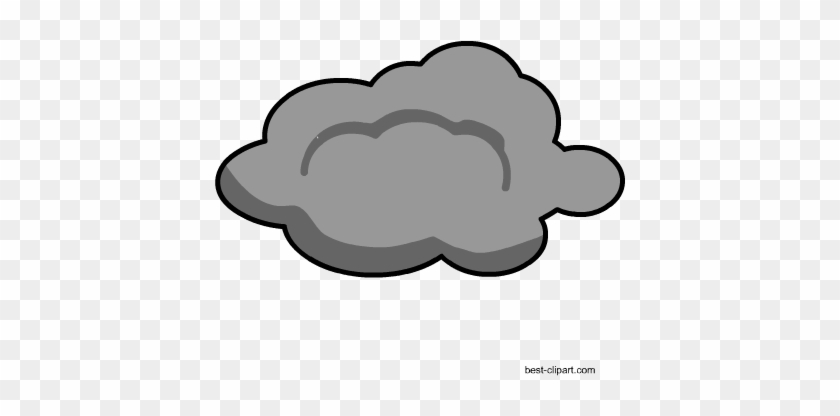 Free Grey Cloud Clip Art Image - Clip Art #210944