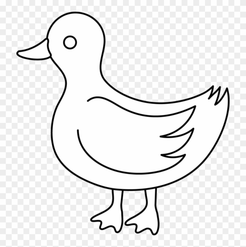 Permalink To Duck Clipart Black And White Cloud Clipart - Black And White Ducksclipart #210960