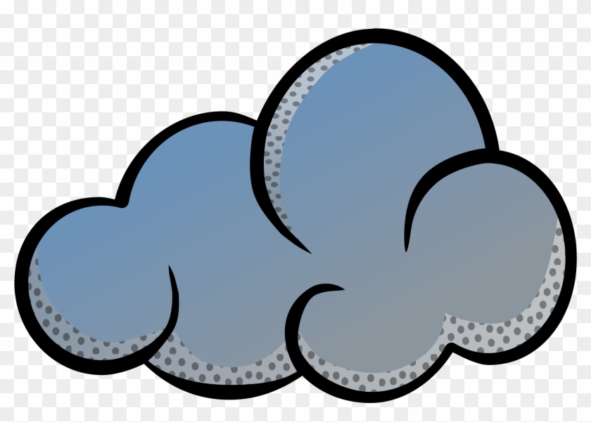 Cloud - Coloured - Regen Clipart #210983