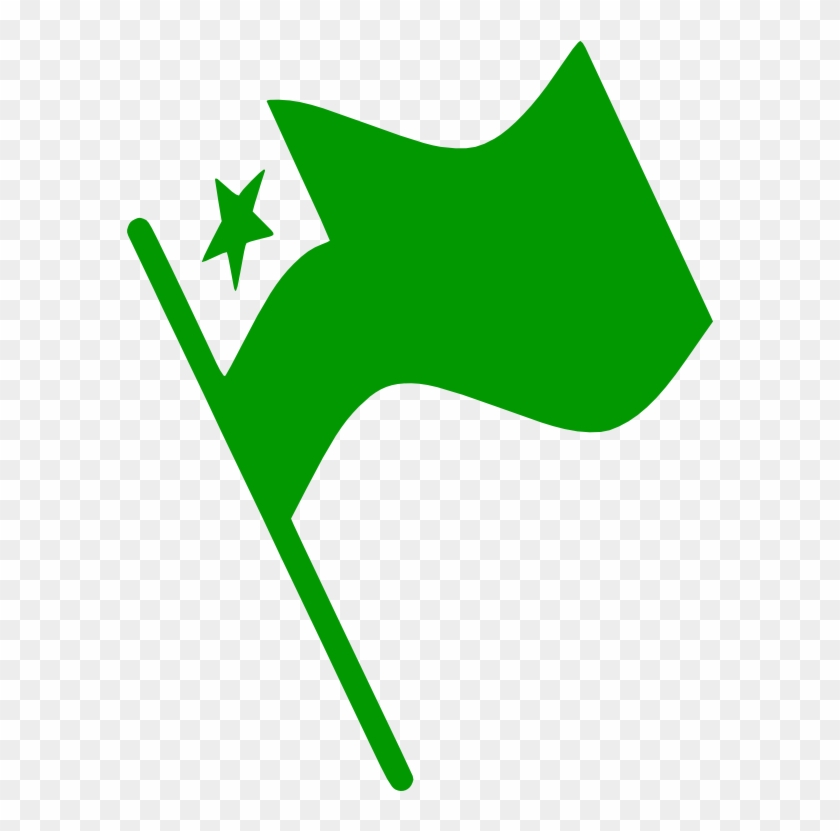 Esperanto Flag Waving - Esperanto Flag Waving #211032