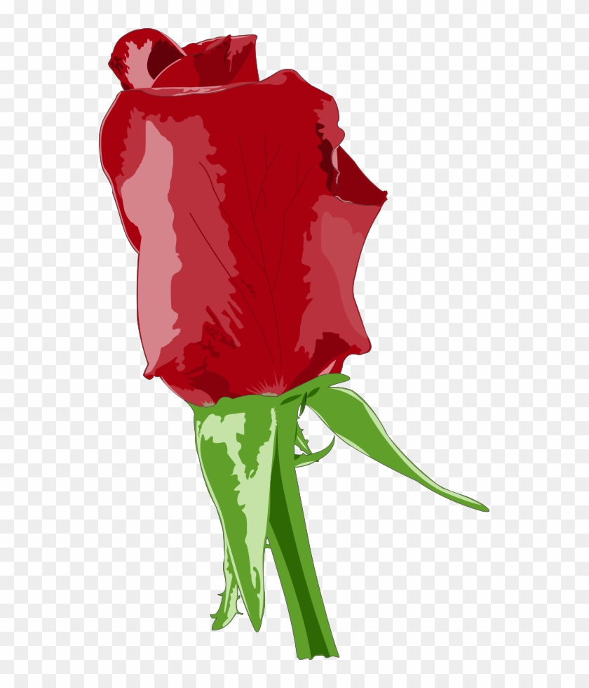 Wind Rose Compas Clipart, Vector Clip Art Online, Royalty - Pixel Red Rose #211046
