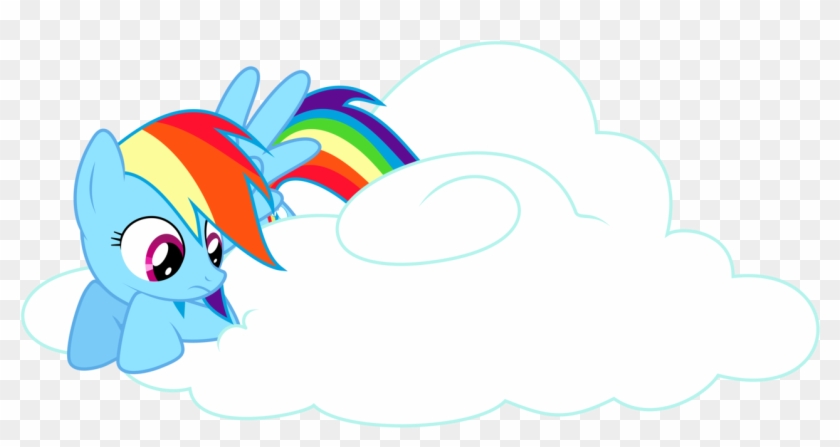 Drawn Rainbow Cloud Png - Illustration #211137
