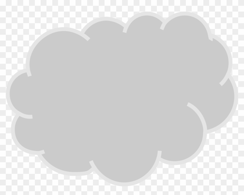 Cloud Gray My1yah Clipart - سكرابز غيمة #211193