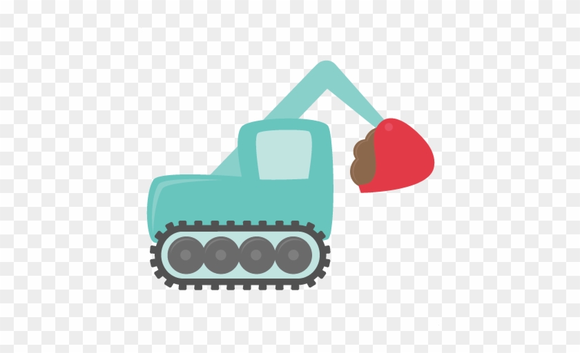 Exavator Svg Cutting File Excavator Svg Cuts Boy Toys - Scalable Vector Graphics #211206