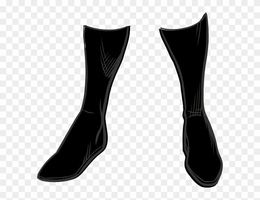 Black Boots Clipart #211277