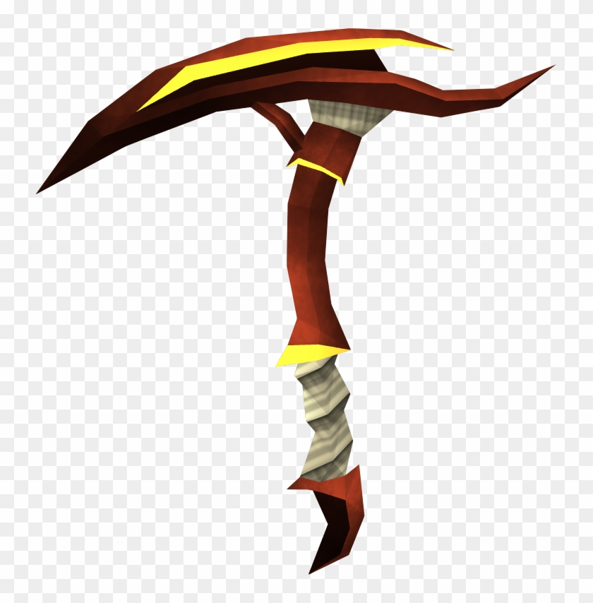 Gilded Dragon Pickaxe - Dragon Pickaxe Upgrade Kit #211336