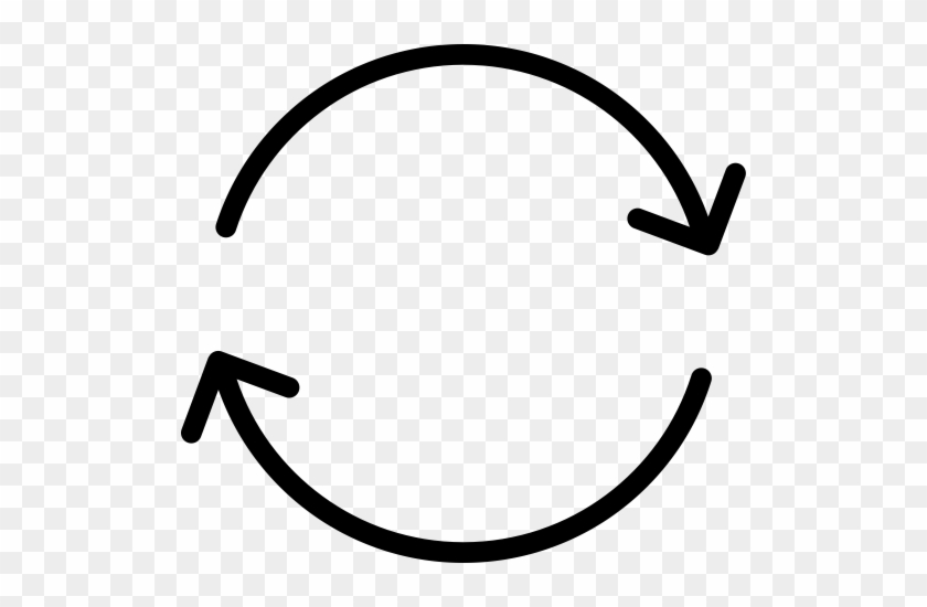 Cyclic 2, 2, Bread Icon - Circulo Con Flechas Png #1341366