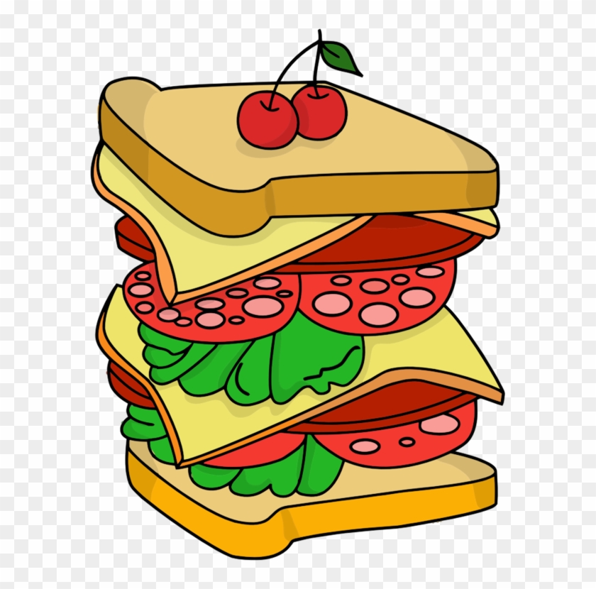 All Photo Png Clipart - Sandwich Drawing #1341367
