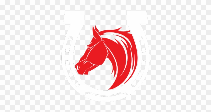 Welcome To The Greater Omaha Horseshoe League - Black Stallion Horse Logo #1341375