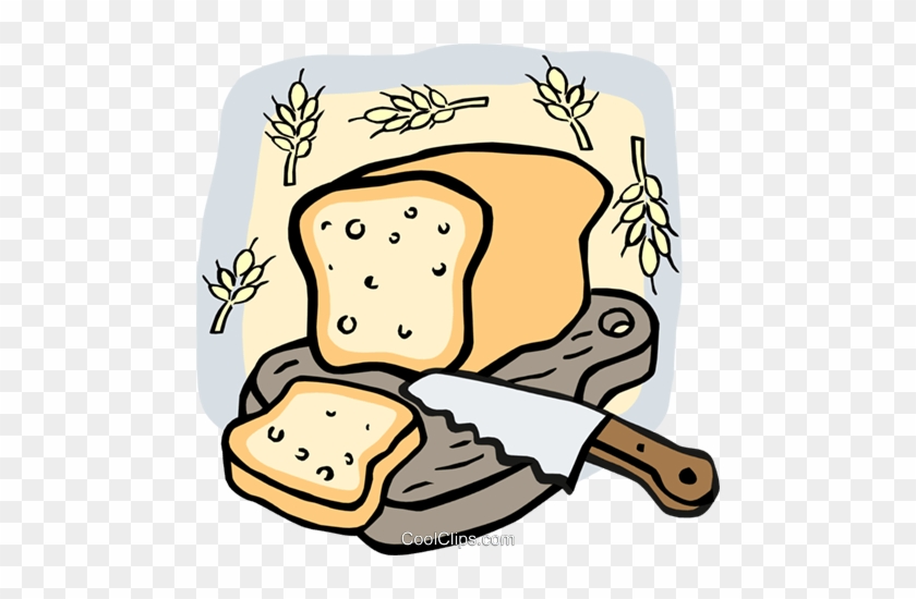 Loaf Of Bread Royalty Free Vector Clip Art Illustration - Industrial Revolution Food And Nutrition #1341377