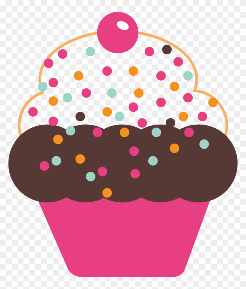 Free Cute Cupcakes Graphics - Cute Cupcake Clipart Png #1341471