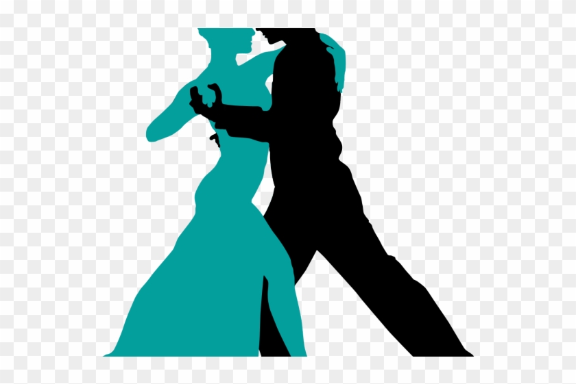Silhouettes Clipart Ballroom Dancing - Couples Dancing Silhouettes Png #1341541