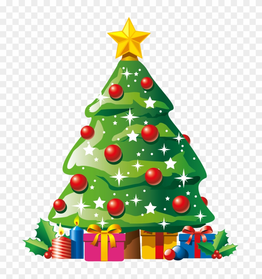 Free Clipart Of Christmas Trees Incredible Tree Cartoon - Christmas Tree Clip Art #1341654