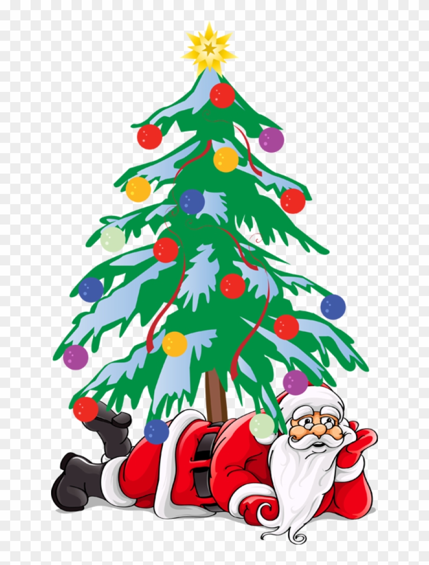Great Santa Clip Art - Merry Christmas Santa Custom Scrabble Tile Pendant #1341658