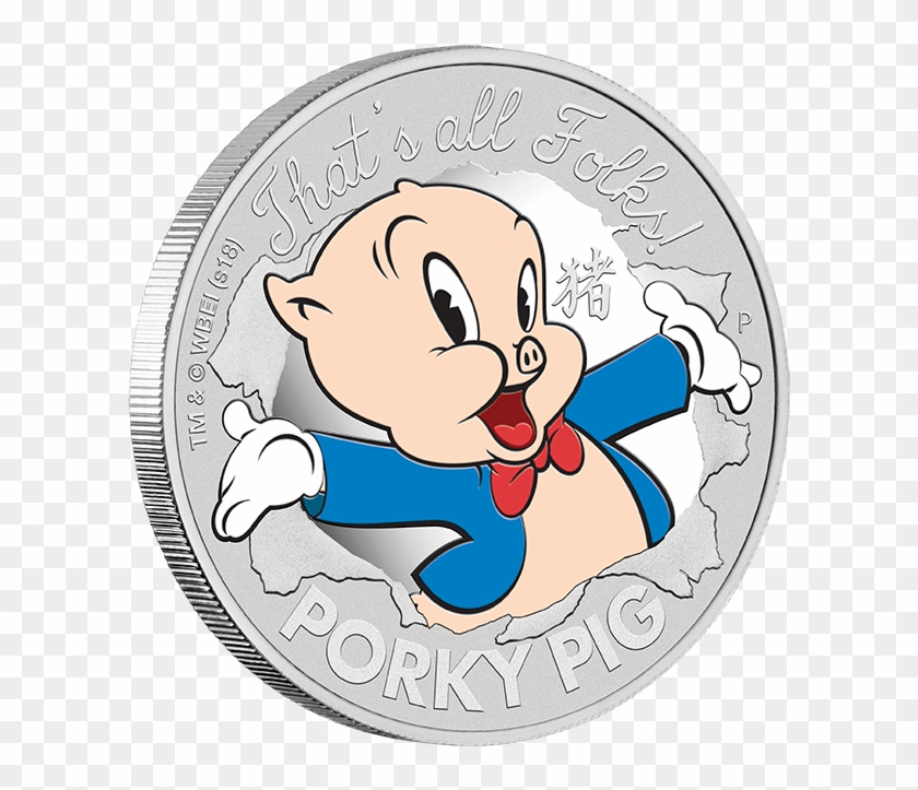The Perth Mint Has Issued A Range Of Coins To Coincide - Piggy From Bugs Bunny #1341670