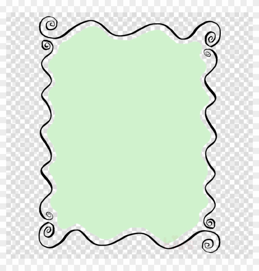 Swirl Transparent Frame Clipart Borders And Frames - Stethoscope Clipart Transparent Background #1341714