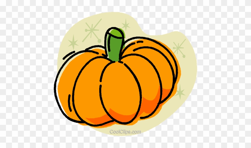 Pumpkin Royalty Free Vector Clip Art Illustration - Illustration #1341731