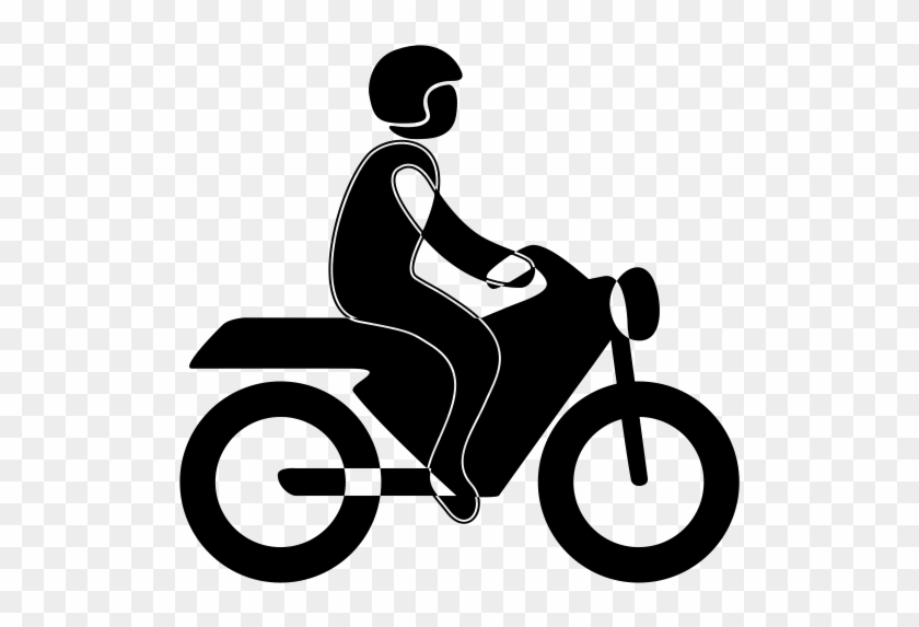 Motorcycle Taxi, Motorcycle, Scooter Icon - Motorcycle Icon Png #1341733