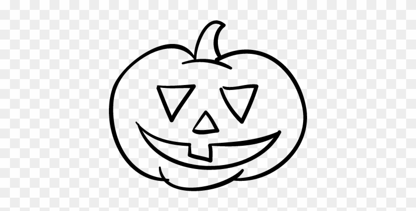 Pumpkin Outline Clipart Free Clipart - Halloween Pumpkin Outline #1341739