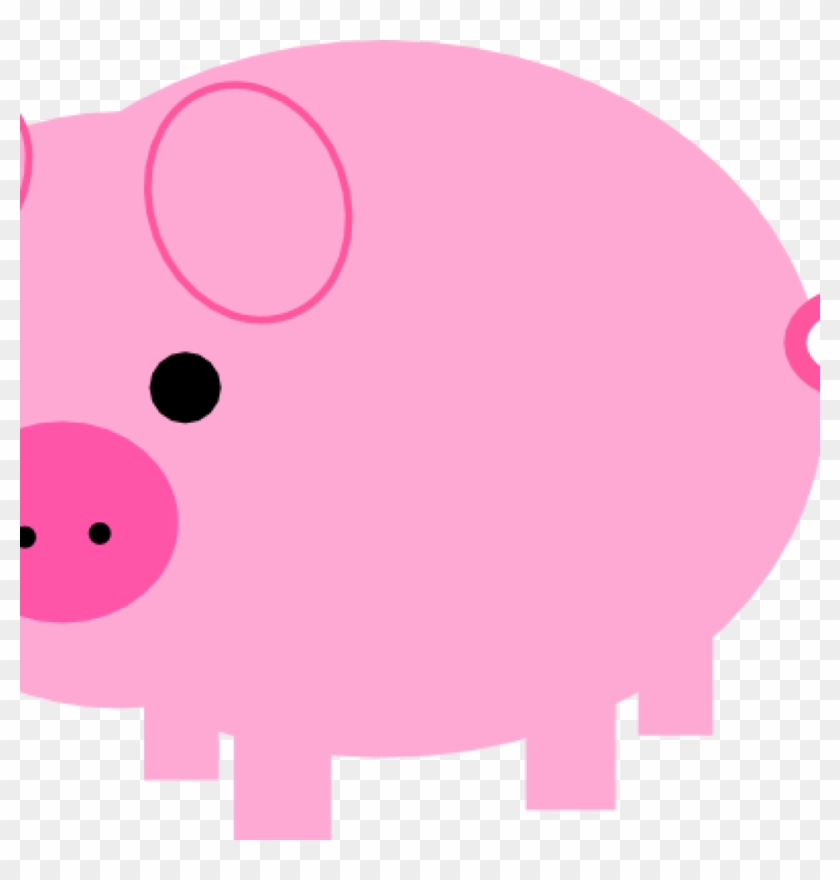 Pink Pig Clipart Pink Pig Clip Art At Clker Vector - Clip Art #1341782
