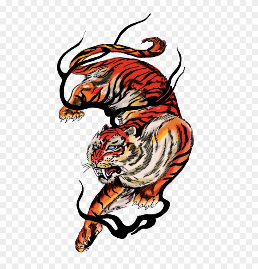 Report Abuse - Tattoo Png Tigre #1341797