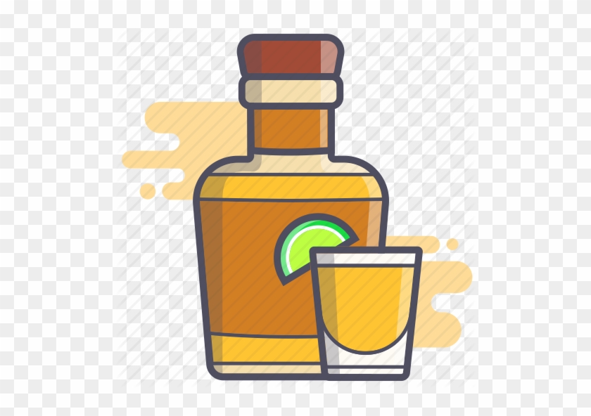 Alcohol Booze Shot Icon - Tequila Icon Png #1341825
