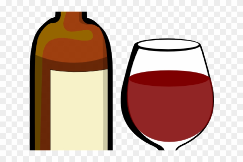 Liquor Clipart Clip Art - Clip Art Wine Glass #1341840