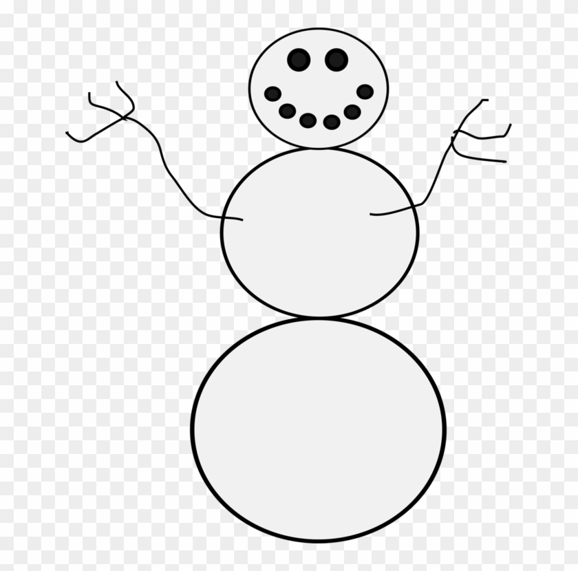 Snowman Youtube Download Winter Computer Icons - Snowman Clipart Images Black And White #1341889