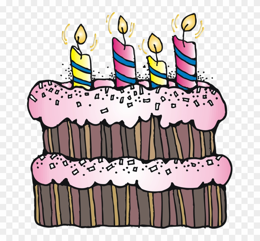 4th Birthday Cake Clipart Birthday Cake Clip Art - 4th Birthday Cake Clipart #1341940
