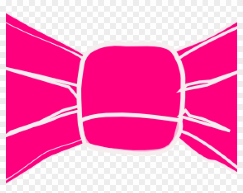 Pink Bow Clipart Pink Bow Clip Art At Clker Vector - Purple Bow Tie Clipart #1341947