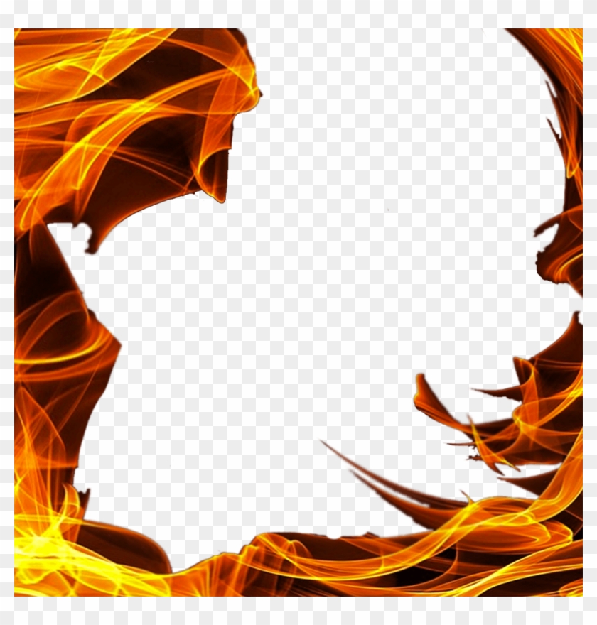 Square Transparent Png Stickpng - Frame Of Fire Png #1342056